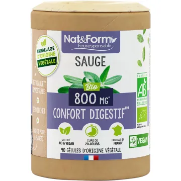 Sauge Bio 200 gélules Nat & Form