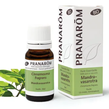 Huile essentielle BIO Mandravasarotra (saro) PRANAROM
