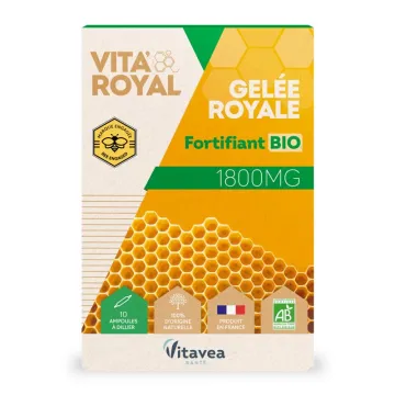 Nutrisante Vitavea Vita'Royal Gelée Royale Bio 1800mg 10 Ampoules