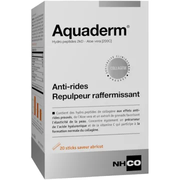 NHCO Aquaderm Anti-Rides Repulpeur Raffermissant 20 sticks