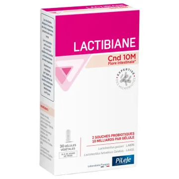 Lactibiane CND 10M Pileje Confort Intime Ferments Lactiques 30 Gélules
