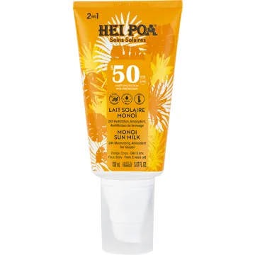 Hei Poa Lait Solaire Fondant Monoï SPF50 150 ml