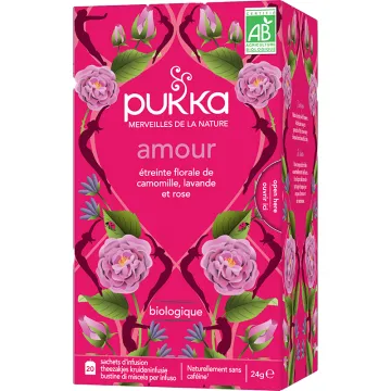 Amour Infusion Bio 20 sachets Pukka