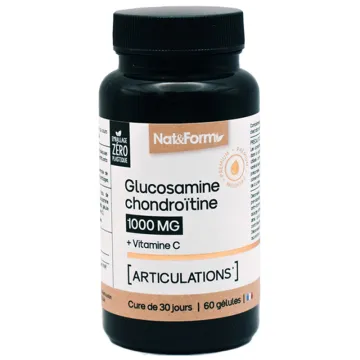 Nat & Form Nutraceutique Glucosamine Chondro 60 Gélules