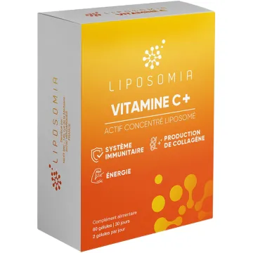 Prescription Nature Liposomia Vitamine C+ liposomée – 60 gélules