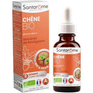 Santarome Macérat de Bourgeons de Chêne Bio – 30 ml