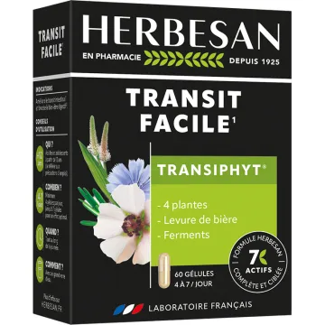 Herbesan Transiphyt Transit intestinal – 60 gélules