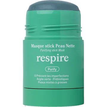 Respire Masque Stick Peau Nette Anti-Imperfections Argile 50 g