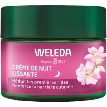 Weleda Rose Musquée & Thé Blanc Crème de Nuit Lissante 40 ml