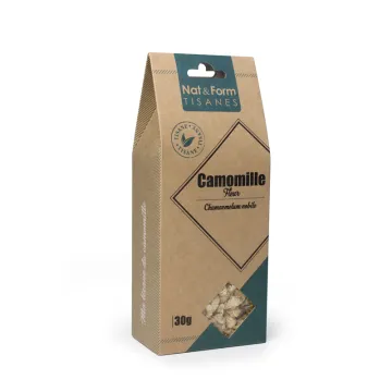 Nat & Form Tisane Camomille Romaine Fleur 30 G