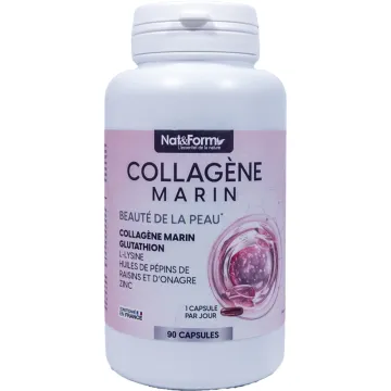 Nat & Form Collagène Marin 90 Capsules