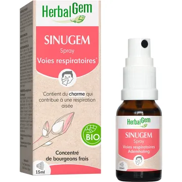 SinuGem Voies respiratoires Bio Spray 15 ml HerbalGem