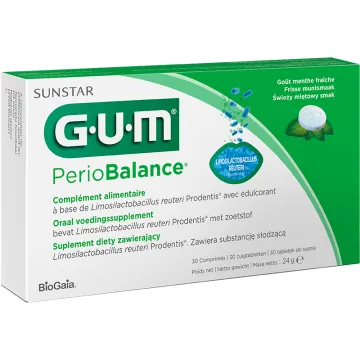 Sunstar GUM PerioBalance 30 Comprimés à Sucer