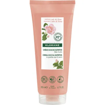 Klorane Crème de Douche Nutritive Cupuaçu Lait de Rose 200 ml