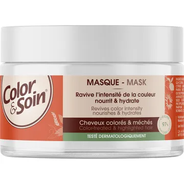 3 Chênes Color & Soin Masque Bio Cheveux Colorés 200 ml