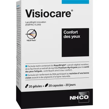 NHCO Visiocare Confort des yeux 2x20 gélules