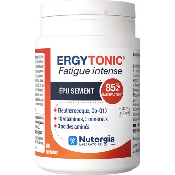 Nutergia Ergytonic – Fatigue intense et vitalité – 60 gélules