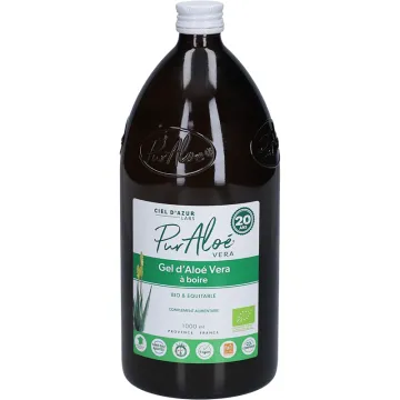 Pur Aloé Gel d’Aloé Vera Bio à Boire 1 L