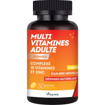 Vitavea Multivitamines Adulte Vitalité 30 gummies