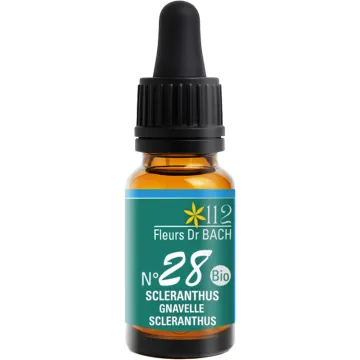 Inebios Fleur de Bach n°28 Scleranthus Gnavelle Bio 10 ml