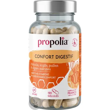 Propolia Confort Digestif Propolis, Argile & Pollen - 120 gélules