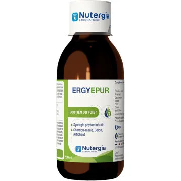 Nutergia Ergyepur – Plantes pour la fonction hépatique – 250 ml