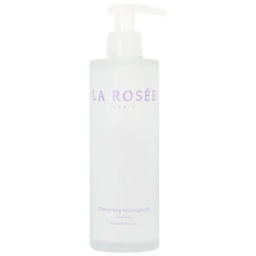La Rosée Flacon Verre Vide Rechargeable Shampooing 200 ml