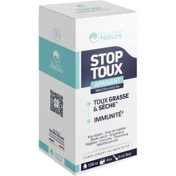 Prescription Nature Stop Toux Sirop apaisant – 125 ml