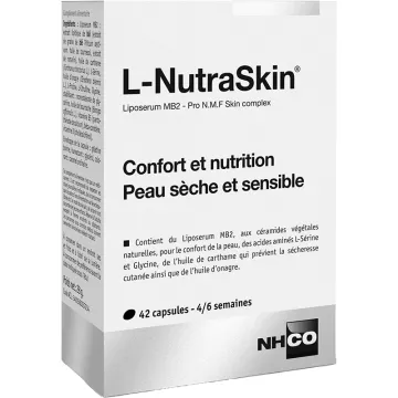 NHCO L-NutraSkin Confort et Nutrition Peaux Sèches 42 capsules