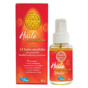 PHYTOFRANCE Huile merveilleuse aux 64 huiles essentielles 50ml