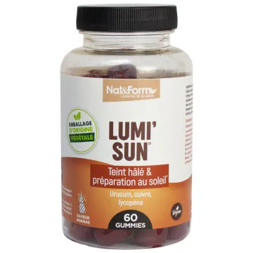 Nat & Form Gummies Solaire 60 Gommes