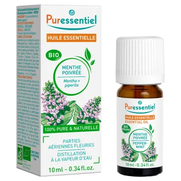 Huile essentielle Menthe poivrée Bio 10 ml Puressentiel