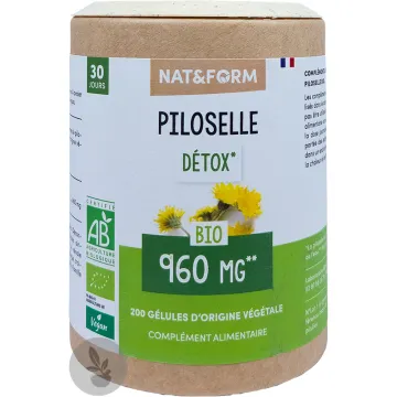 Nat & Form Piloselle Bio 200 Gélules Végétales
