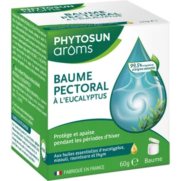 Baume pectoral à l’eucalyptus 60 g – Phytosun Arôms