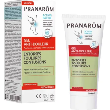 Pranarôm Aromalgic Gel Froid Entorses Foulures Contusions 100 ml