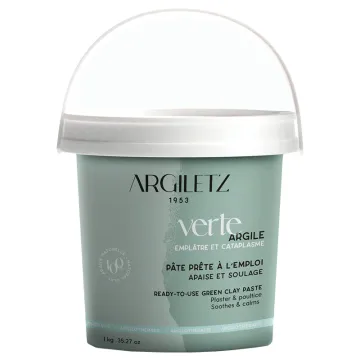 Argiletz Pâte d'Argile Verte 1kg
