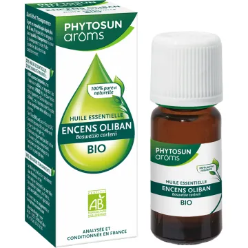 Huile essentielle bio d’encens oliban – Phytosun Arôms