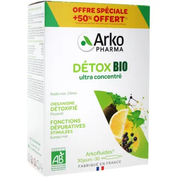 Arkopharma Arkofluides Pissenlit & Radis Noir Bio 30 ampoules