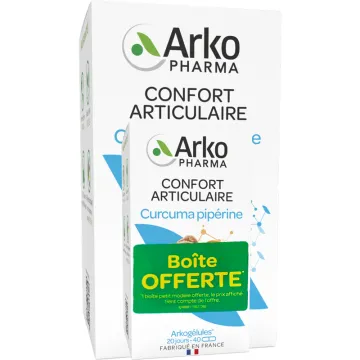 Arkopharma Arkogélules Curcuma Pipérine Confort Articulaire Bio 130 + 40 offertes