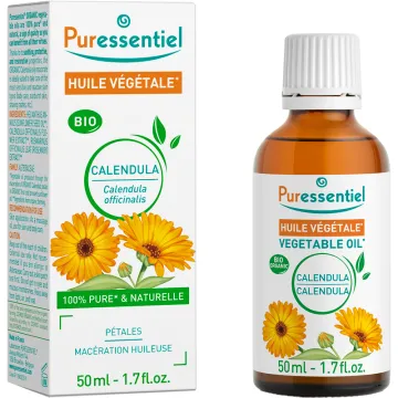 Huile végétale Calendula Bio 50 ml Puressentiel