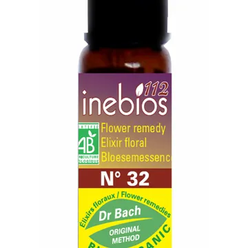 Inebios Fleur de Bach n°32 Vine Vigne Bio 10 ml