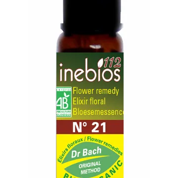 Inebios Fleur de Bach n°21 Mustard Moutarde Bio 10 ml