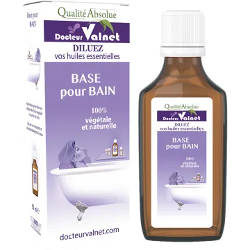 Base pour Bain Dilution Huiles Essentielles Dr Valnet 50 ml