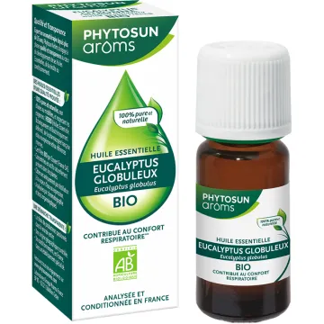 Huile essentielle bio d’eucalyptus globuleux – Phytosun Arôms