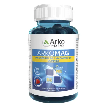 Arkopharma Arkomag Gummies Magnésium B6 45 Gommes