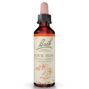 Fleurs de Bach Original ROCK ROSE Hélianthème 20ml