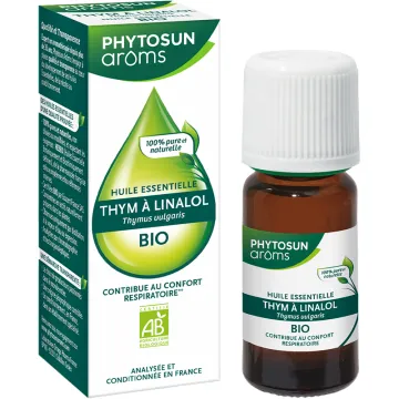 Huile essentielle bio de thym à linalol – Phytosun Arôms