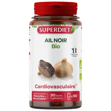 Superdiet Ail Noir Bio 90 gélules