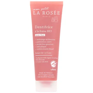 La Rosée Mon Petit Dentifrice Fraise BIO 50 ml