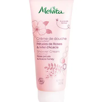 CREME DE DOUCHE Pétales de Roses & Miel d'Acacia